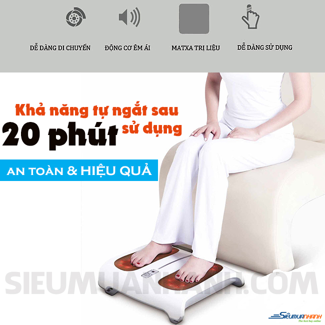 Máy massage chân Shiatsu Bodi-Tek FMAS